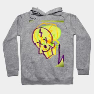 Mad Scientist Skull Hoodie